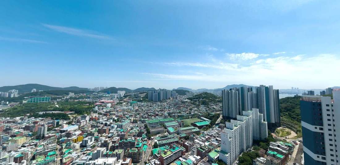 사업지 상공 조망 사진